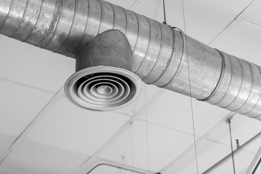 Commercial air duct cleaning in Philadelphia